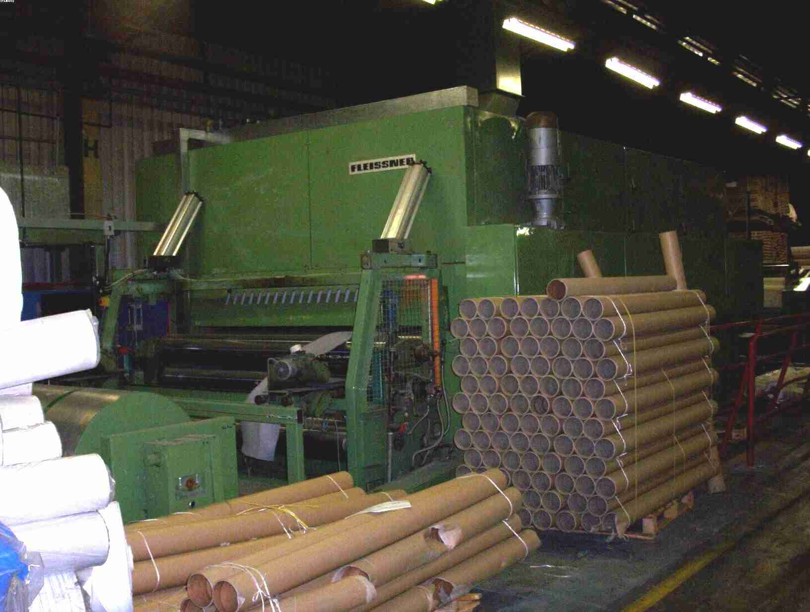 FLEISSNER Drum Dryer, 1989 yr, 8 drums, 2.5 meter,